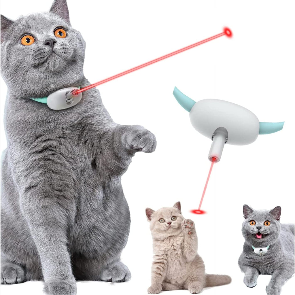 Automatic Laser Collar Toy For Interactive Cat Play