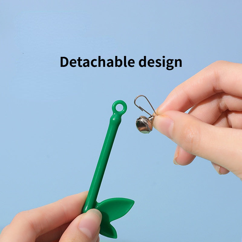 Interactive Cat Feather Wand Toy With Bell Refills