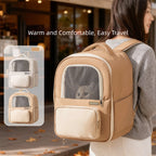 Breathable Mesh Window Pet Carrier Backpack For Cats Dogs