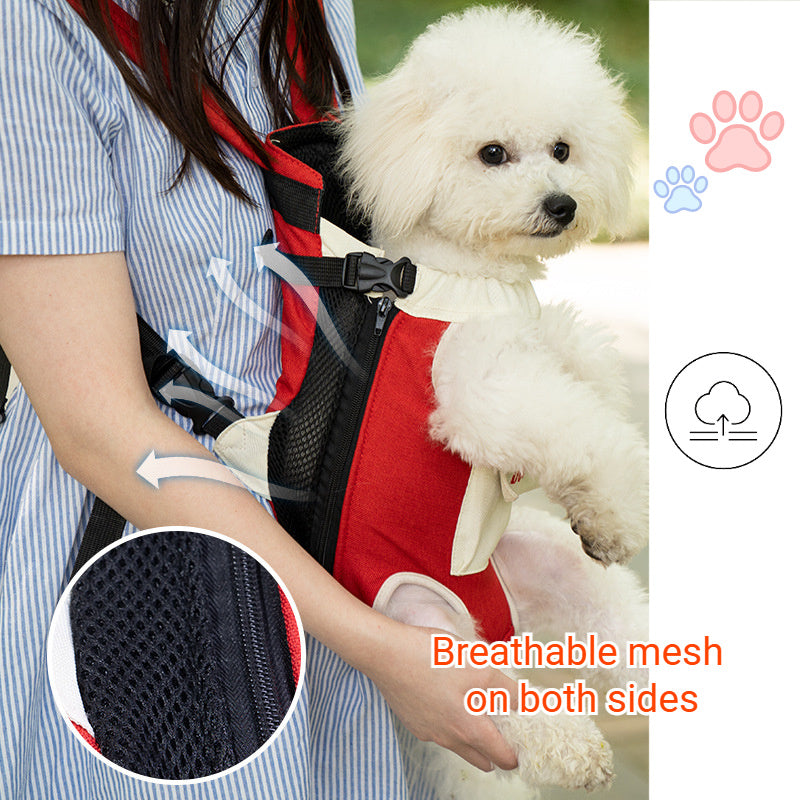 Breathable Pet Chest Sling Carrier Bag For Cats Dogs