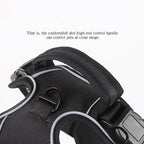 No Pull Reflective Breathable Dog Harness Vest