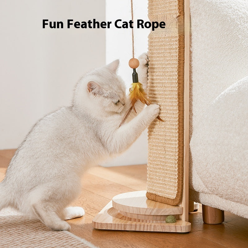 Corner Sisal Cat Scratch Board Wear-Resistant Wall Protector