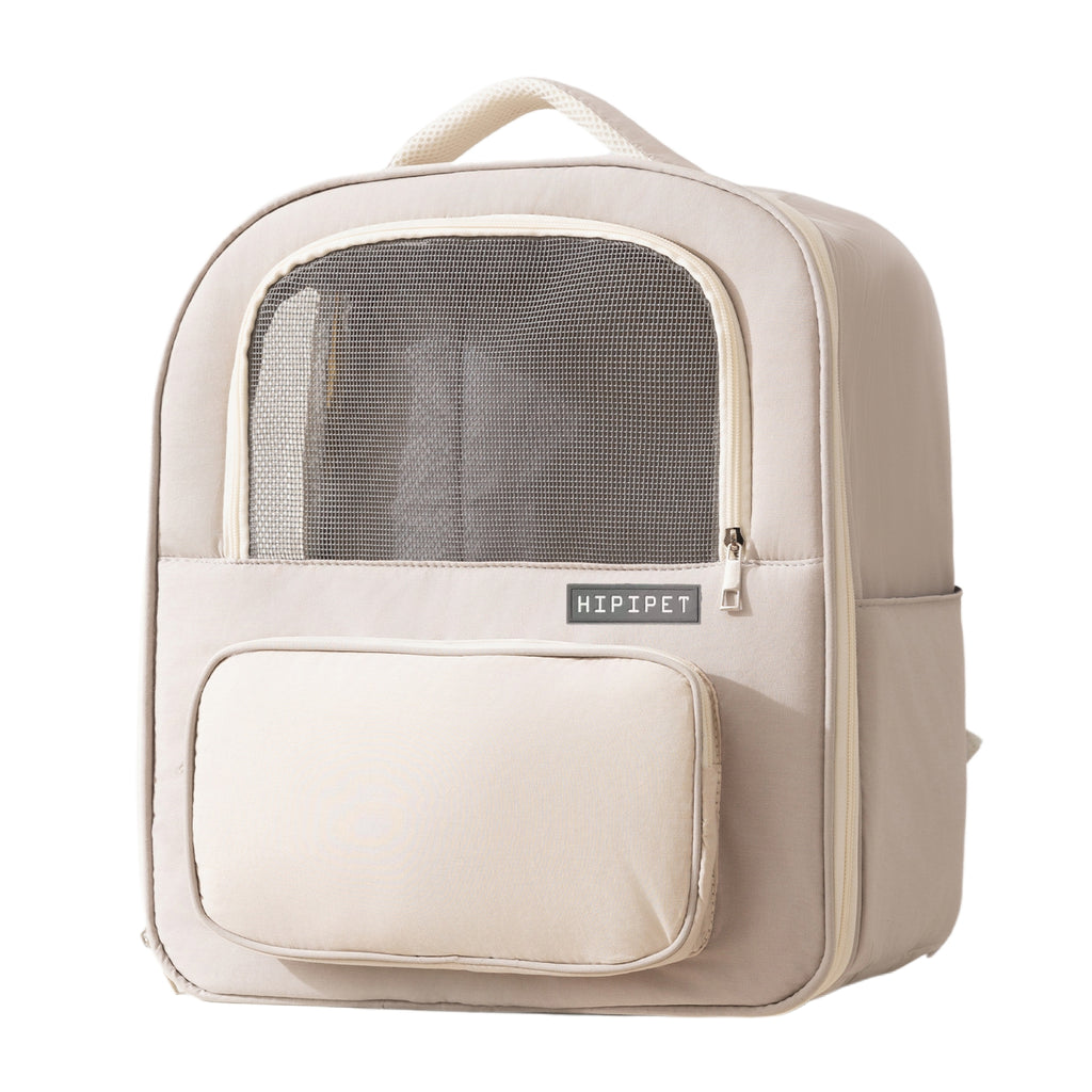 Breathable Mesh Window Pet Carrier Backpack For Cats Dogs