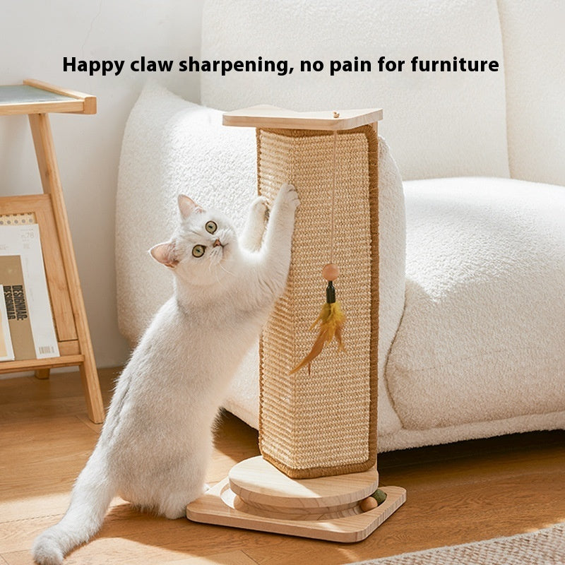 Corner Sisal Cat Scratch Board Wear-Resistant Wall Protector
