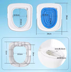 Cat Toilet Training Kit Reusable Litter Mat Trainer
