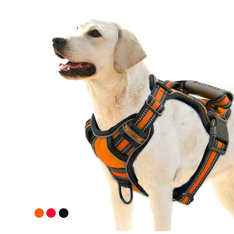 No Pull Reflective Breathable Dog Harness Vest