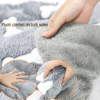 Self-Warming Reversible Fleece Pet Bed Mat All Sizes