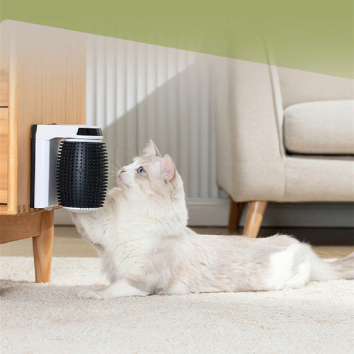 Automatic Cat Corner Self Groomer Wall Brush With Massage
