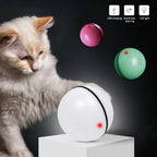 Interactive LED Laser Rolling Ball Toy For Cats