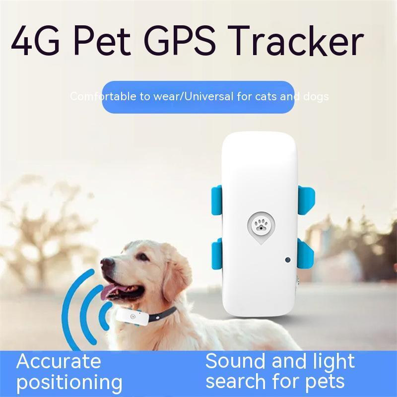 4G GPS Pet Tracker Collar Dogs Cats Waterproof Real-Time