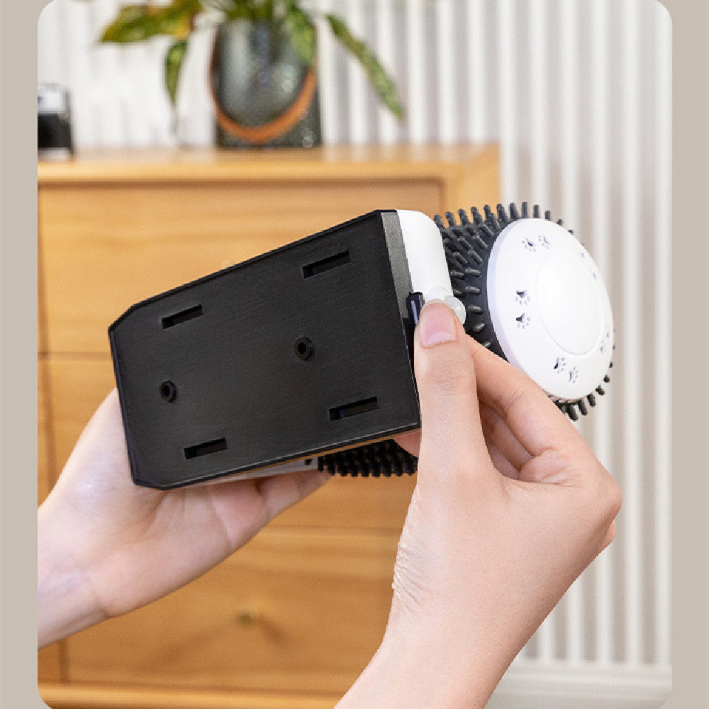 Automatic Cat Corner Self Groomer Wall Brush With Massage
