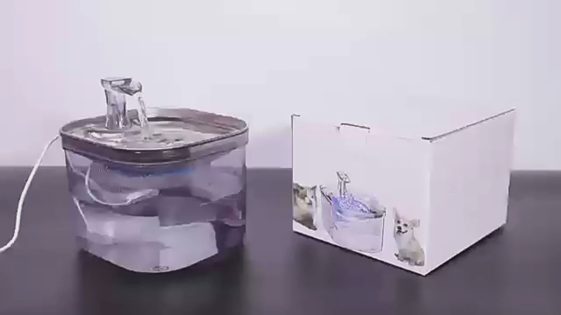 Stainless Steel Smart Pet Water Fountain Auto Circulation