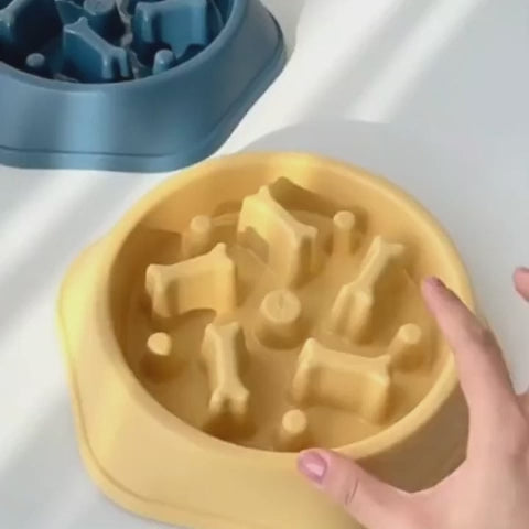 Slow Feeder Bowls For Dogs And Cats Anti Gulping